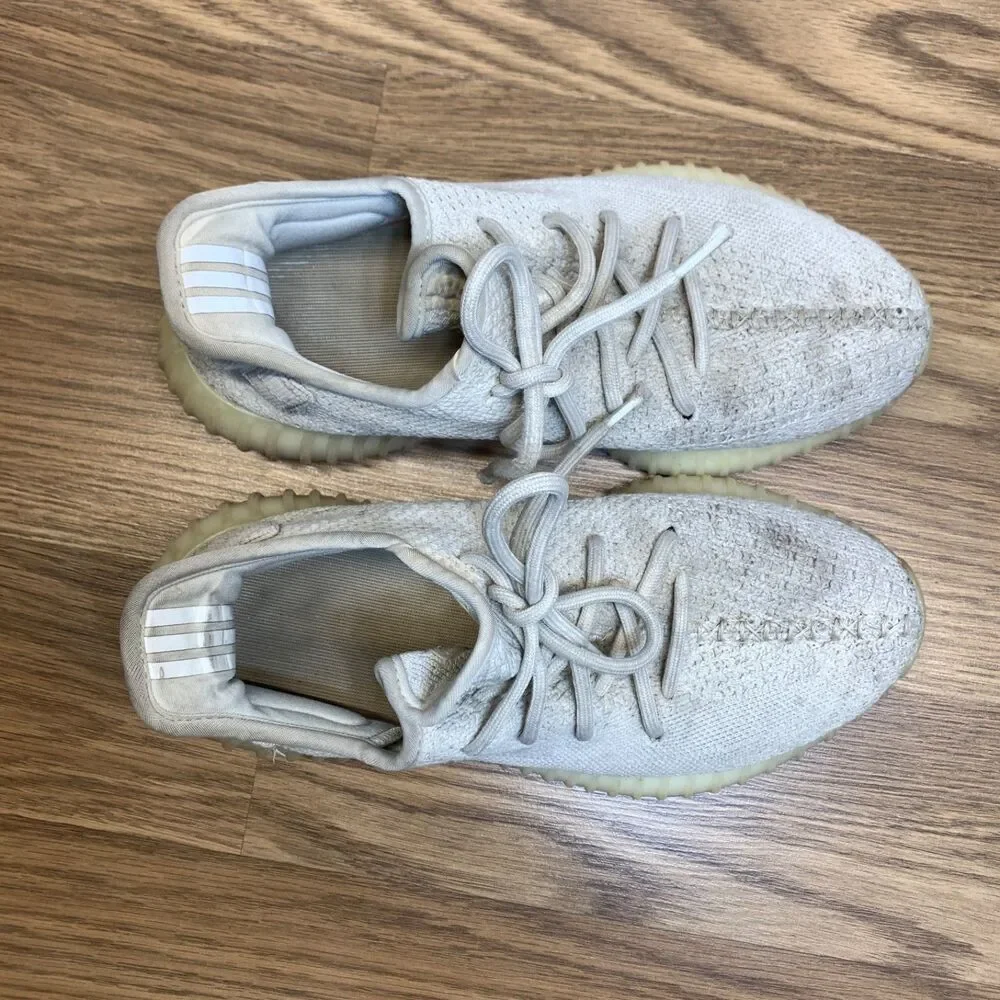 ADIDAS YEEZY Boost Men’s Size 38 5.5‎ Cream/white 350 V2 Ape 779001 Womens 7